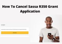 Cancel SASSA R350 Grant Application Through WhatsApp